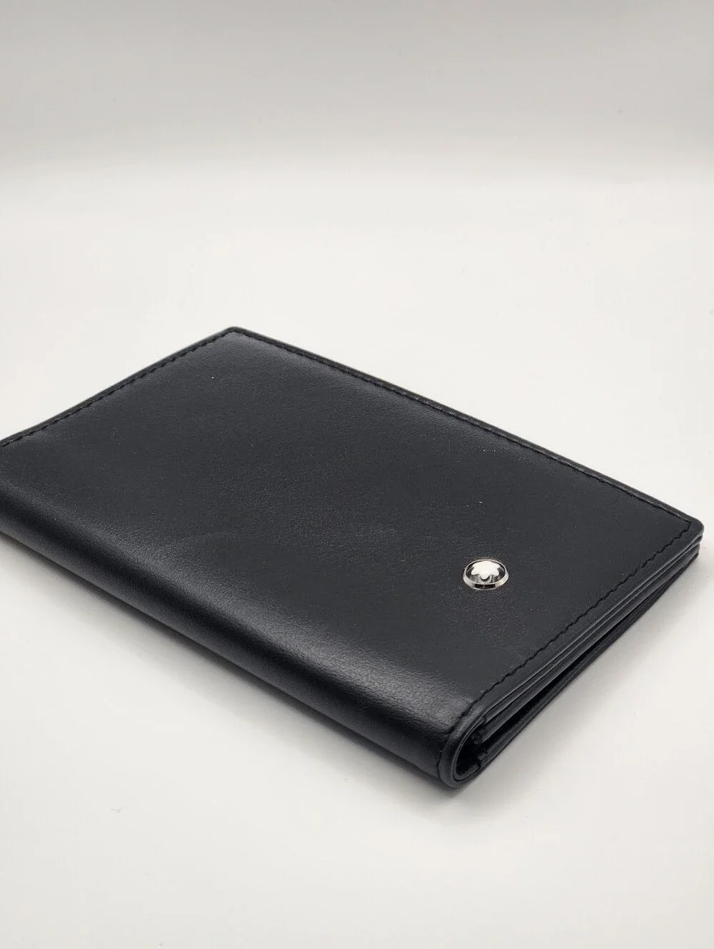 Montblanc For BMW Black Leather Business Card Holder